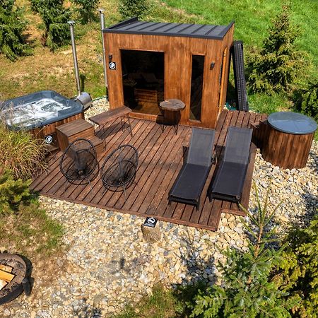 Black Deer - Z Sauna Na Tarasie, Jacuzzi I Widokiem Na Gory - By Deer Hills Luxury Apartments Kocon Esterno foto