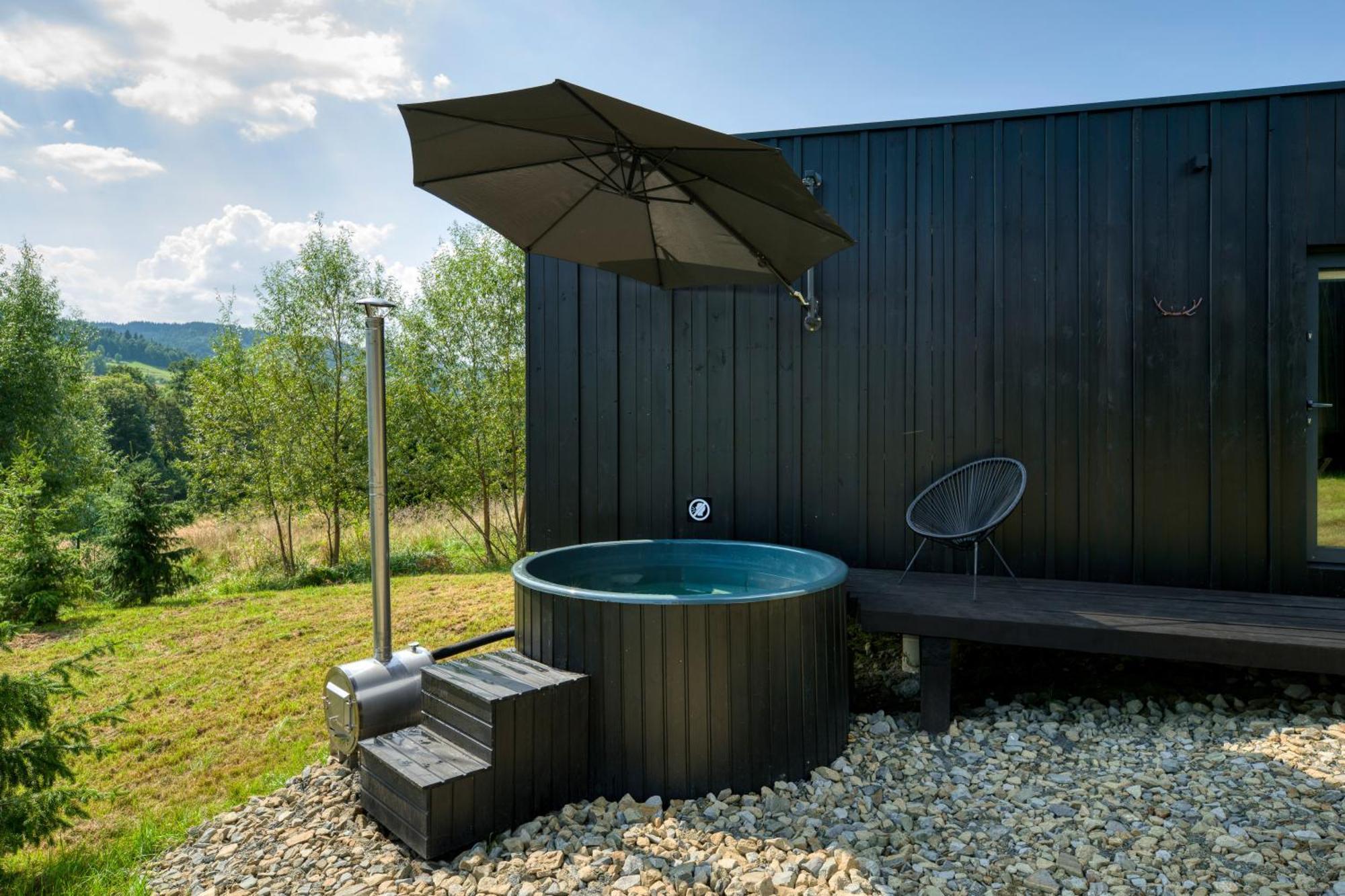 Black Deer - Z Sauna Na Tarasie, Jacuzzi I Widokiem Na Gory - By Deer Hills Luxury Apartments Kocon Esterno foto