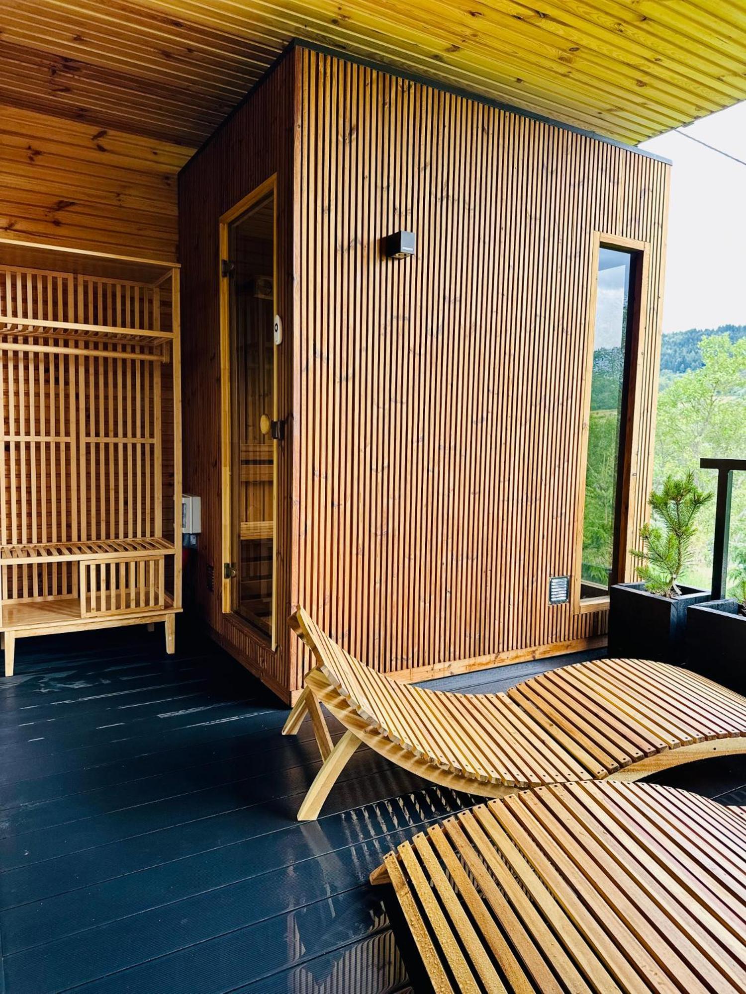 Black Deer - Z Sauna Na Tarasie, Jacuzzi I Widokiem Na Gory - By Deer Hills Luxury Apartments Kocon Esterno foto